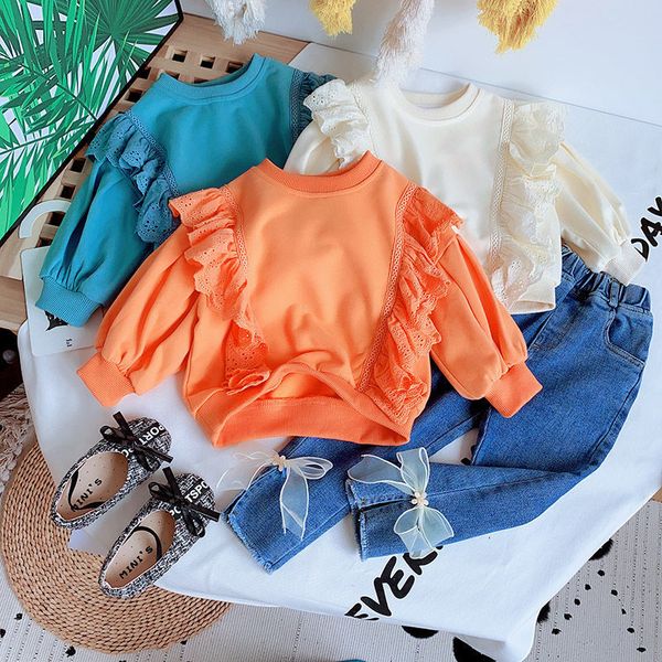 2020 new baby girl sweet lace long sleeved t shirt girls kids princess sweatshirts clothes children wear 2-8age y0121, Blue
2020 new baby girl sweet lace long sleeved t shirt girls kids princess sweatshirts clothes children wear 2-8age y0121, Blue
