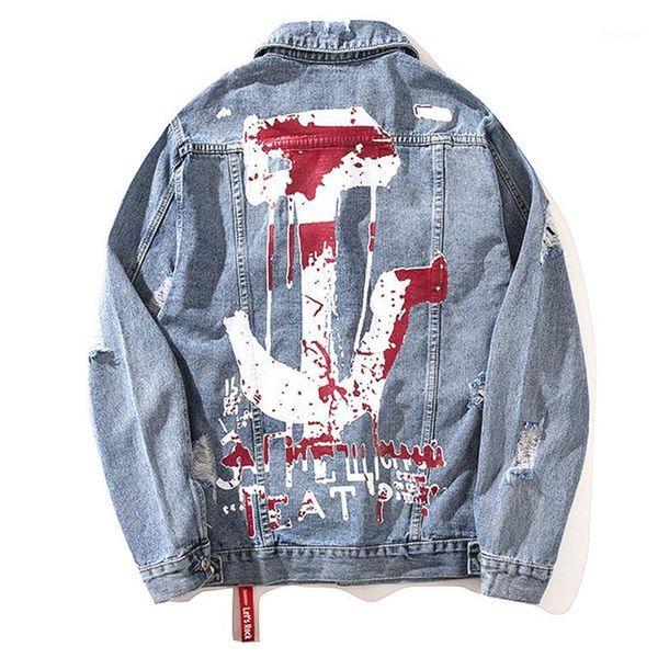 hip hop loose print denim jackets men 2019 hole jeans coat for boy 2019 autumn clothing jeans jackets man j02411, Black;brown
hip hop loose print denim jackets men 2019 hole jeans coat for boy 2019 autumn clothing jeans jackets man j02411, Black;brown