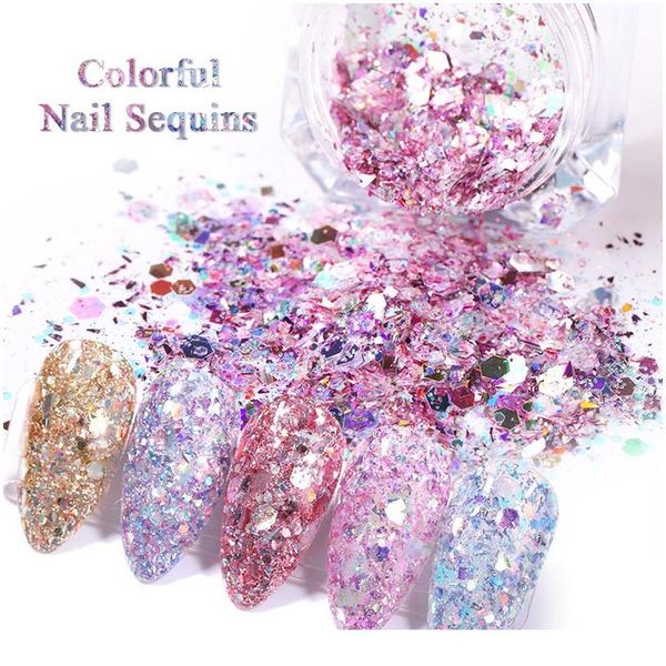 1 box nail glitter flakes sparkly 3d hexagon colorful sequins spangles polish flakes manicuring nails art dec jllfeg, Silver;gold
1 box nail glitter flakes sparkly 3d hexagon colorful sequins spangles polish flakes manicuring nails art dec jllfeg, Silver;gold