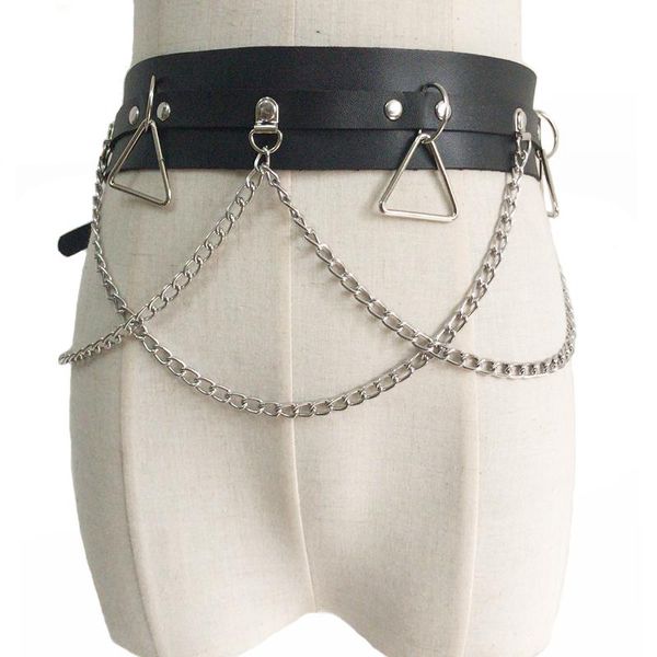 vintage chain belt waistband garters for women fetish leather silver tassel bondage harness belt accessory, Black;brown
vintage chain belt waistband garters for women fetish leather silver tassel bondage harness belt accessory, Black;brown