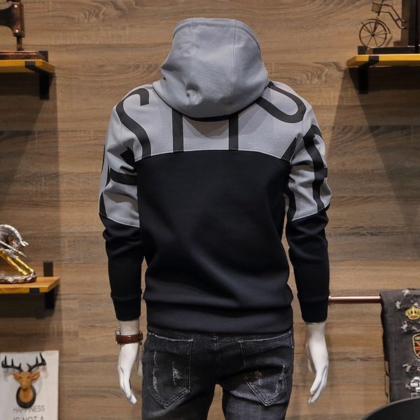 2021 male sweat autumn winter version of the trend color with nice hoodie joker coat tuzh, Black
2021 male sweat autumn winter version of the trend color with nice hoodie joker coat tuzh, Black