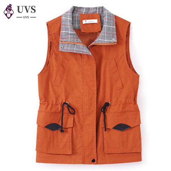 zipper waistcoat sleeveless pocket jackets and coats for women 2020 spring fall new middle aged mother large size lapel vests, Black;white
zipper waistcoat sleeveless pocket jackets and coats for women 2020 spring fall new middle aged mother large size lapel vests, Black;white