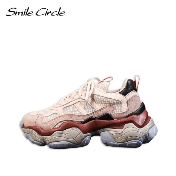 smile circle sneakers women 2020 spring fashion breathable casual cozy flat shoes platform shoes outdoor ladies dad sneakers 1020, Black;white
smile circle sneakers women 2020 spring fashion breathable casual cozy flat shoes platform shoes outdoor ladies dad sneakers 1020, Black;white