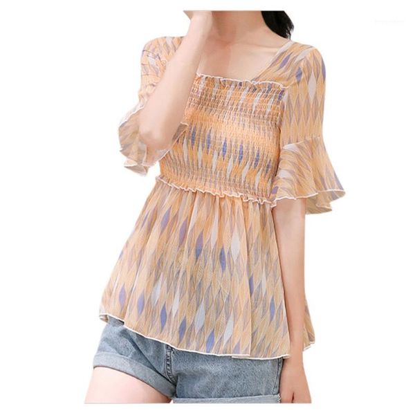 jaycosin women's blouse shirts elegant print chiffon casual pure color paint half sleeve shirt partysu summer fall blouse 1, White
jaycosin women's blouse shirts elegant print chiffon casual pure color paint half sleeve shirt partysu summer fall blouse 1, White