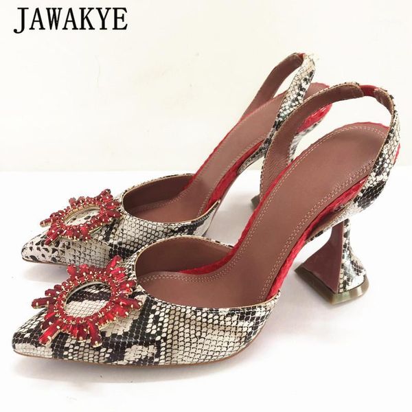 sandals snake leather crystal buckle cup heel women slingback pumps formal party wedding shoes brand pointed toe high-heeled1, Black
sandals snake leather crystal buckle cup heel women slingback pumps formal party wedding shoes brand pointed toe high-heeled1, Black
