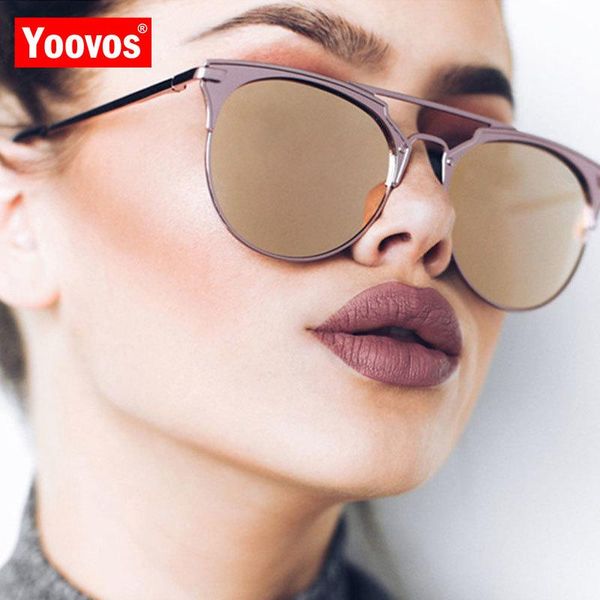 yoovos 2021 round cat eye sunglasses women designer vintage sun glasses for women female party ladies mirror uv400, White;black
yoovos 2021 round cat eye sunglasses women designer vintage sun glasses for women female party ladies mirror uv400, White;black