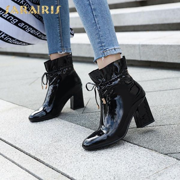 sarairis 2020 new fashion plus size 46 chunky high heels fashion boots woman shoes female comfy spring autumn ankle boots, Black
sarairis 2020 new fashion plus size 46 chunky high heels fashion boots woman shoes female comfy spring autumn ankle boots, Black
