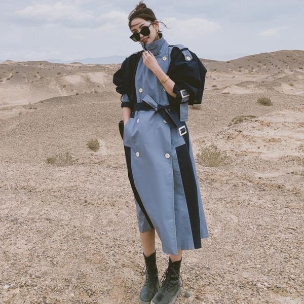 women's trench coats tvvovvin women coat color matching bandage long plus size vintage casual autumn winter overcoat r36n, Tan;black
women's trench coats tvvovvin women coat color matching bandage long plus size vintage casual autumn winter overcoat r36n, Tan;black