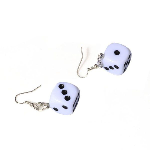 dangle & chandelier funny dice earrings acrylic white cube 3d cubic charm drop x5qd, Silver
dangle & chandelier funny dice earrings acrylic white cube 3d cubic charm drop x5qd, Silver