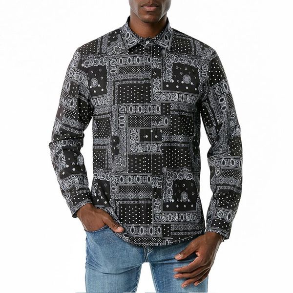 2021 fashion print mens autumn fashion casual tees shirt long sleeve loose men's shirts pluse size men shirt #c, White;black
2021 fashion print mens autumn fashion casual tees shirt long sleeve loose men's shirts pluse size men shirt #c, White;black