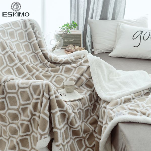 eskimo winter new толстые теплый кашемир одеяло для super soft дышащий одеяло комфортное постельное белье высокого качества постельные прина