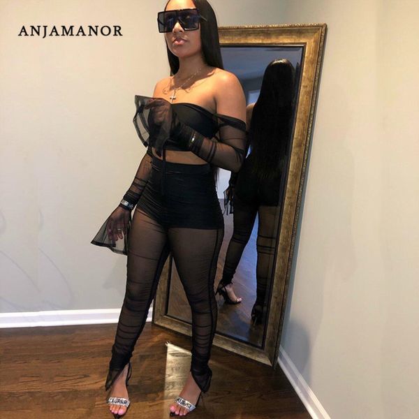 anjamanor ruched mesh sheer off shoulder two piece tights set women going out club outifts festival 2 piece twinset d13-ag4 t200702, White
anjamanor ruched mesh sheer off shoulder two piece tights set women going out club outifts festival 2 piece twinset d13-ag4 t200702, White