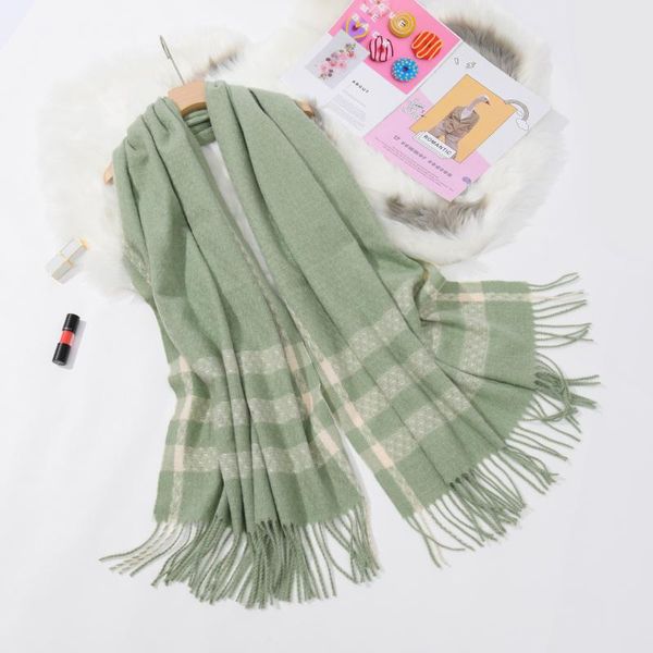 scarves scarf women ladies plaid autumn and winter comfortable green dual-use shawl soft warm couple fashion single product, Blue;gray
scarves scarf women ladies plaid autumn and winter comfortable green dual-use shawl soft warm couple fashion single product, Blue;gray