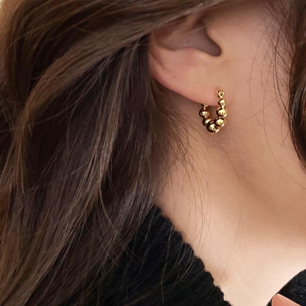 srcoi trendy multiple small beads hoop earrings gold silcer color round geometric earring minimalist women party jewelry, Golden;silver
srcoi trendy multiple small beads hoop earrings gold silcer color round geometric earring minimalist women party jewelry, Golden;silver