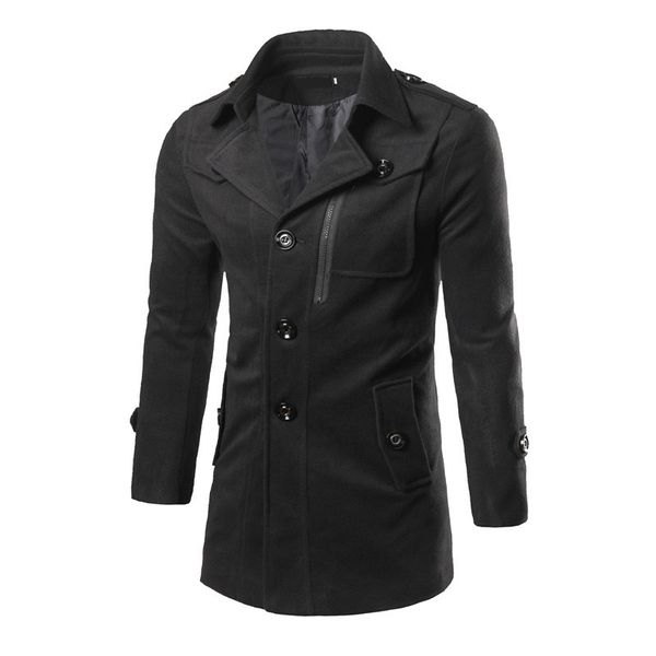 2020 brand men's jackets long thick windbreaker overcoat for male youth pure color jacket outer wear clothing garment, Black
2020 brand men's jackets long thick windbreaker overcoat for male youth pure color jacket outer wear clothing garment, Black