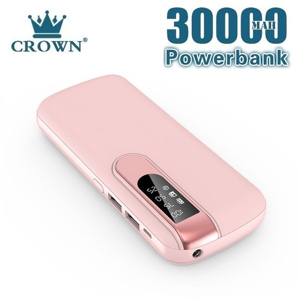 30000 mah power bank portable phone charger large capacity powerbank outdoor travel lcd digital display led lighting poverbank free
30000 mah power bank portable phone charger large capacity powerbank outdoor travel lcd digital display led lighting poverbank free