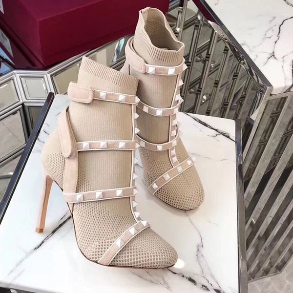 fashion women boots high heel ankle boots rivet fashion boot for women 6 colors, Black
fashion women boots high heel ankle boots rivet fashion boot for women 6 colors, Black
