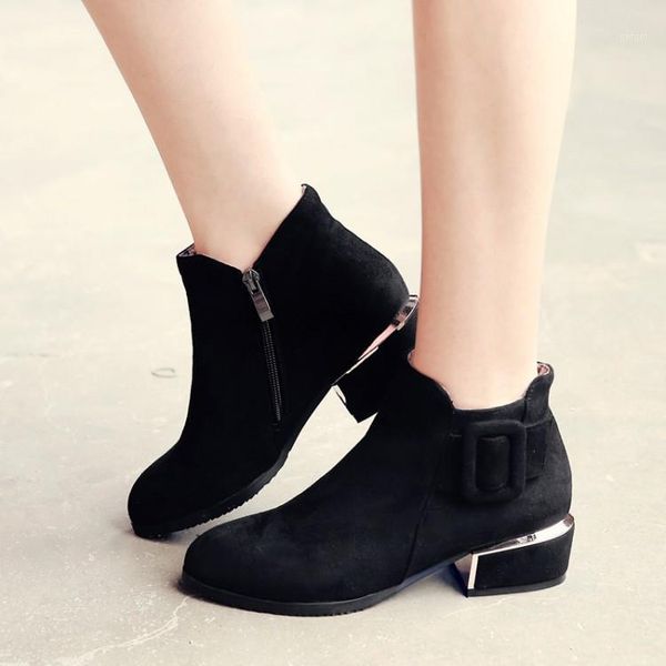 big size 9 10 11 12 boots women shoes ankle boots for women ladies shoes woman winter metal trim belt buckle1, Black
big size 9 10 11 12 boots women shoes ankle boots for women ladies shoes woman winter metal trim belt buckle1, Black