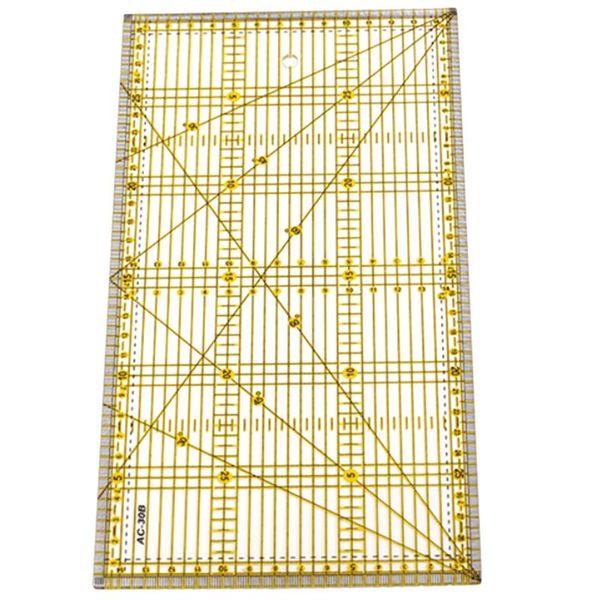 cutting ruler multi-purpose patchwork cloth quilt ruler diy garment design drawing cutting craft sewing mat kits 30 x 15cm, Black
cutting ruler multi-purpose patchwork cloth quilt ruler diy garment design drawing cutting craft sewing mat kits 30 x 15cm, Black