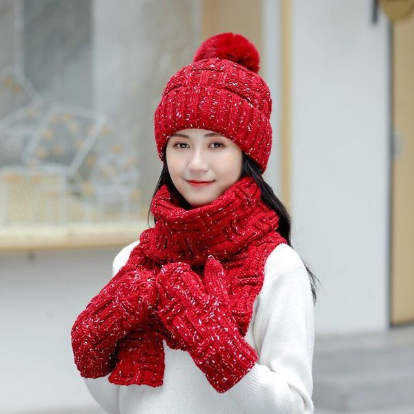 beanie/skull caps women winter warm hat scarf /gloves sets female three - piece knitted hats set for girl skullies beanies, Blue;gray
beanie/skull caps women winter warm hat scarf /gloves sets female three - piece knitted hats set for girl skullies beanies, Blue;gray
