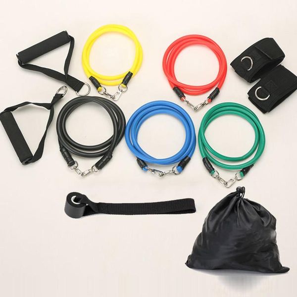 11pcs/set latex resistance bands crossfit training exercise yoga tubes pull rope rubber expander elastic bands fitness equipment
11pcs/set latex resistance bands crossfit training exercise yoga tubes pull rope rubber expander elastic bands fitness equipment