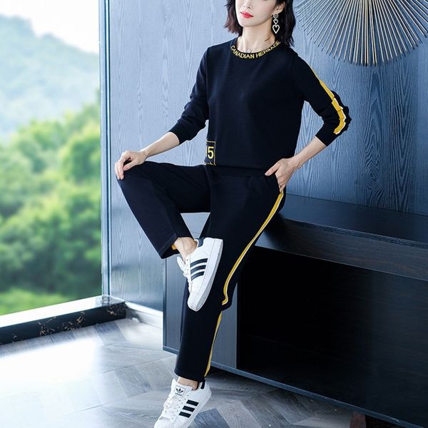 упр 2020 свитер осень sweaterwomen новой два костюма шея вязания команды свитер женщин мода шаровары свободные моды кусок набор b9kok, Gray
упр 2020 свитер осень sweaterwomen новой два костюма шея вязания команды свитер женщин мода шаровары свободные моды кусок набор b9kok, Gray