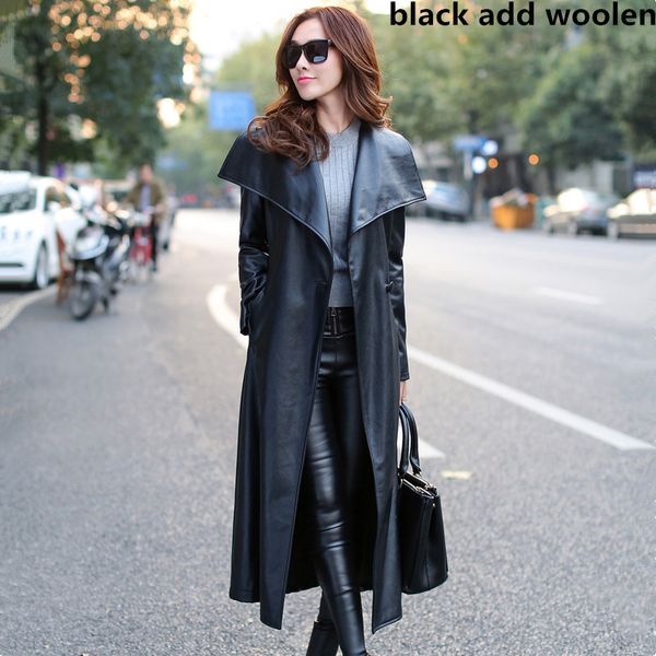 2021 new women of quality high plutonium fine trench coat black winterjackets women's leather jacket wxf274 4i74
2021 new women of quality high plutonium fine trench coat black winterjackets women's leather jacket wxf274 4i74