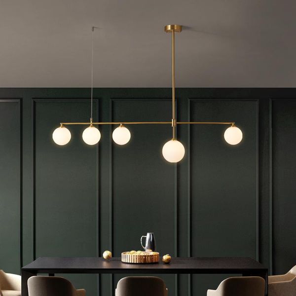 modern lights luxury copper restaurant led chandelier nordic creative glass lighting bar home dining room ball hanging lamp
modern lights luxury copper restaurant led chandelier nordic creative glass lighting bar home dining room ball hanging lamp