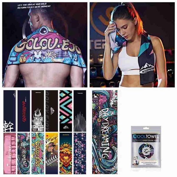100*30cm ice cold towel outdoor sports bandanas quick dry breathable cycling masks magic scarf shawls turban headband waistband zza2378, Blue;black
100*30cm ice cold towel outdoor sports bandanas quick dry breathable cycling masks magic scarf shawls turban headband waistband zza2378, Blue;black