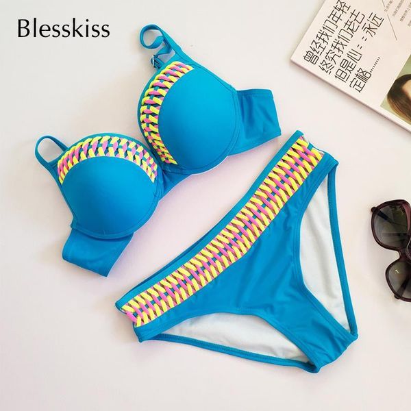 women's swimwear blesskiss crochet push up bikinis women underwire halter brazilian swimsuit bikini pin bathing suit pink blue1, White;black
women's swimwear blesskiss crochet push up bikinis women underwire halter brazilian swimsuit bikini pin bathing suit pink blue1, White;black