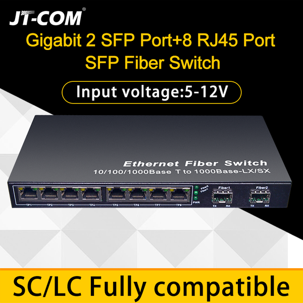 gigabit network sfp fiber switch 1000mbps sfp media converter 2 fiber port and 8 rj45 port 2g8e ethernet switch
gigabit network sfp fiber switch 1000mbps sfp media converter 2 fiber port and 8 rj45 port 2g8e ethernet switch