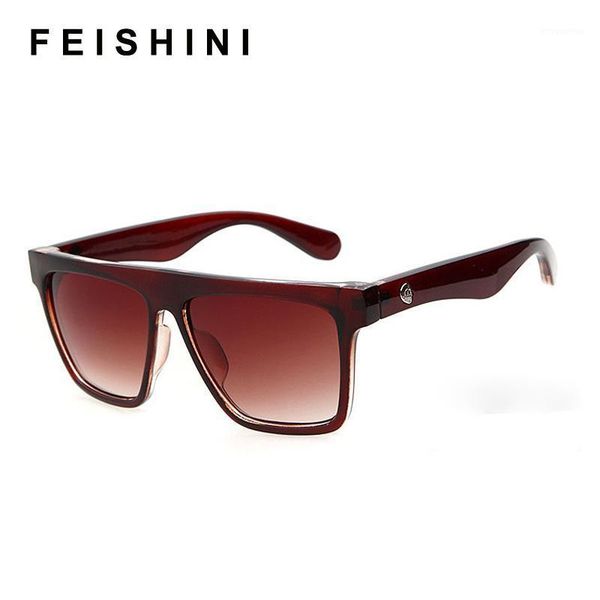 feishini flat cool sun glasses mens oversize goggles square sunglasses women fashion rivet vintage shades1, White;black
feishini flat cool sun glasses mens oversize goggles square sunglasses women fashion rivet vintage shades1, White;black
