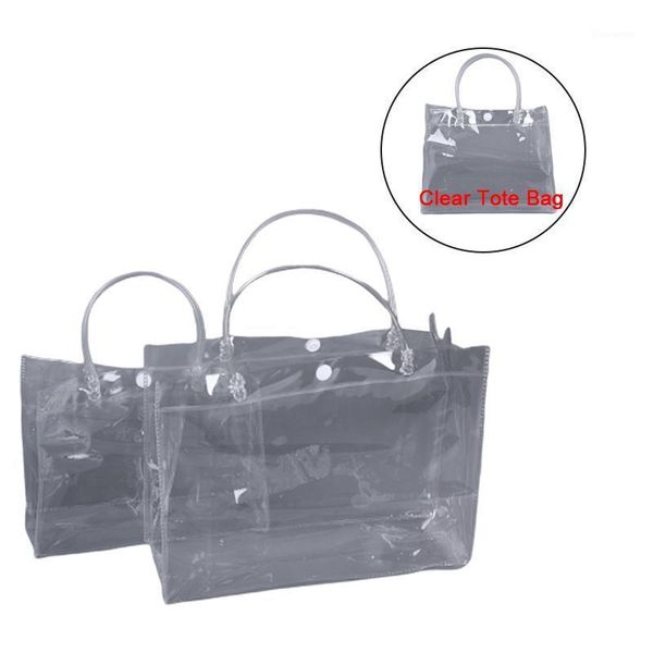 storage bags 1 piece clear tote bag pvc transparent shopping shoulder handbag stadium approved environmentally bags1
storage bags 1 piece clear tote bag pvc transparent shopping shoulder handbag stadium approved environmentally bags1