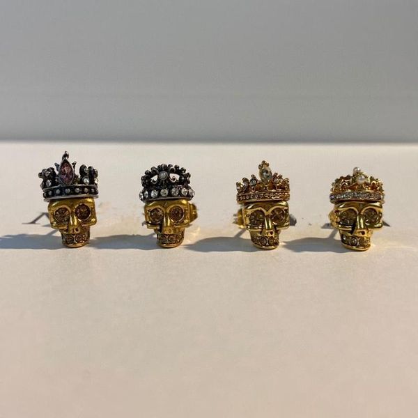 brand fashion jewelry gold color earrings black crystal vintage steam punk design crown skull fine party earrings, Golden;silver
brand fashion jewelry gold color earrings black crystal vintage steam punk design crown skull fine party earrings, Golden;silver