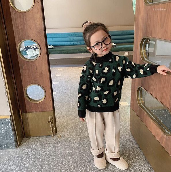 2020 new arrival girls thicken knitted leopard sweaters winter full sleeve fashion girls pullover sweater 2-7 years ql8441, Blue;gray
2020 new arrival girls thicken knitted leopard sweaters winter full sleeve fashion girls pullover sweater 2-7 years ql8441, Blue;gray