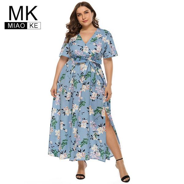 2021 summer womens plus size chiffon print flower long dress fashion ladies beach dresses, Black;gray
2021 summer womens plus size chiffon print flower long dress fashion ladies beach dresses, Black;gray