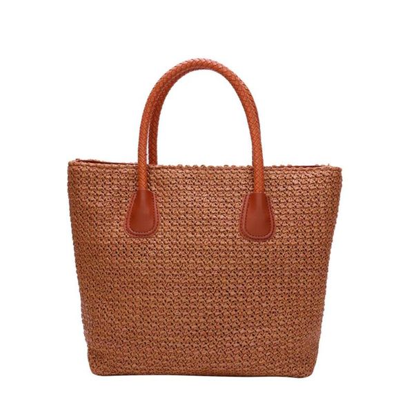 women's tote straw bag bohemian style hand-woven large capacity rattan bag beach handbag
women's tote straw bag bohemian style hand-woven large capacity rattan bag beach handbag