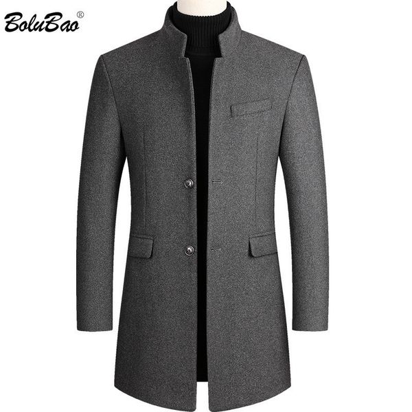bolubao brand new men wool blends coats winter solid color men's brand wool coats luxurious wool blends coat male 201123, Black
bolubao brand new men wool blends coats winter solid color men's brand wool coats luxurious wool blends coat male 201123, Black