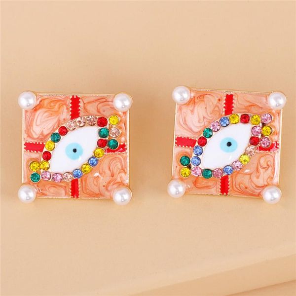 stud jujia enamal vintage baroque evil eye metal earrings crystal pearl square earring for women party jewelry, Golden;silver
stud jujia enamal vintage baroque evil eye metal earrings crystal pearl square earring for women party jewelry, Golden;silver