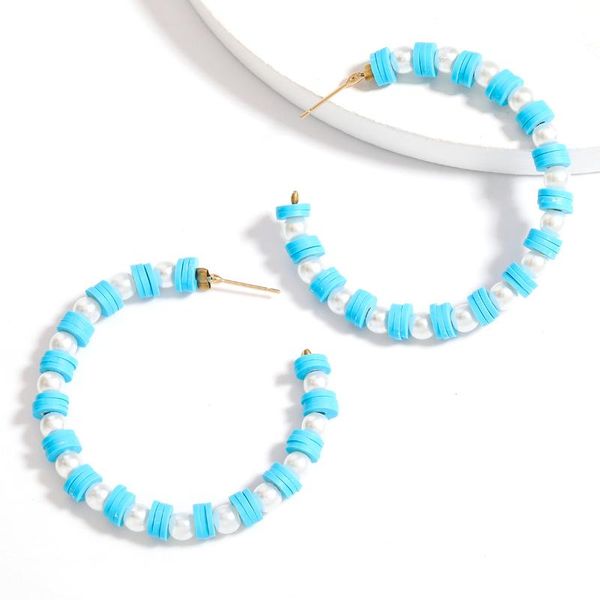 hoop & huggie bohemian earrings imitated white pearl soft ceramic small disc round c-shaped for wommen retro personality, Golden;silver
hoop & huggie bohemian earrings imitated white pearl soft ceramic small disc round c-shaped for wommen retro personality, Golden;silver