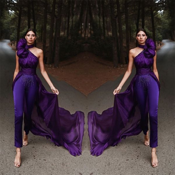 new arrival jumpsuit evening dresses sequins beads halter sleeveless sheath prom dresses ruched chiffon custom made formal party gown, Black;red
new arrival jumpsuit evening dresses sequins beads halter sleeveless sheath prom dresses ruched chiffon custom made formal party gown, Black;red