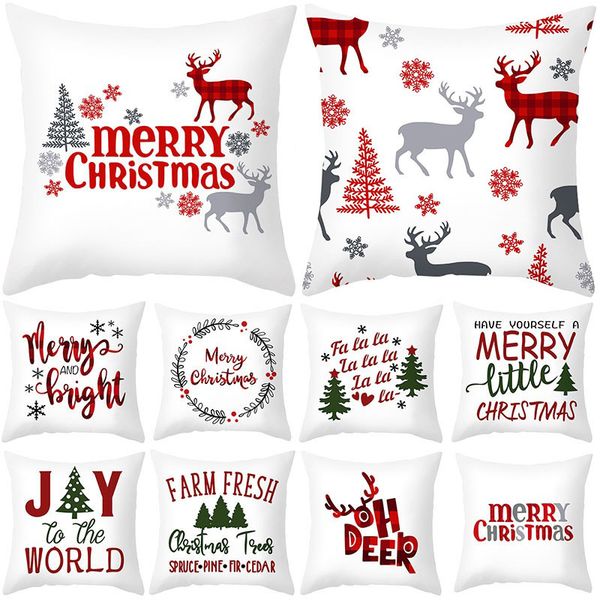 45*45cm merry cushion cover elk santa claus christmas decorations for home navidad decor happy new year q1112
45*45cm merry cushion cover elk santa claus christmas decorations for home navidad decor happy new year q1112
