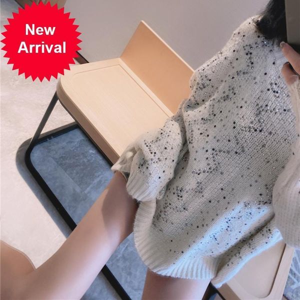 high 2021 new street jumper designer female clothes autumn new wave of luxury frightened mode long shirt vintage x2s1, White;black
high 2021 new street jumper designer female clothes autumn new wave of luxury frightened mode long shirt vintage x2s1, White;black