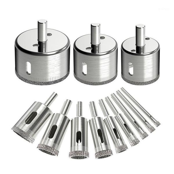 12pcs diamond drill bits glass tile hole saw bits set, hollow core drill bits, extractor remover hole saws for glass, ceramics,1
12pcs diamond drill bits glass tile hole saw bits set, hollow core drill bits, extractor remover hole saws for glass, ceramics,1