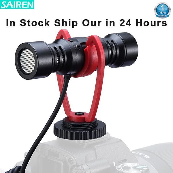 sairen t mic dual-head super cardioid stereo record microphone on camera dslr shutgun microphone interview live mic youtube vlog1
sairen t mic dual-head super cardioid stereo record microphone on camera dslr shutgun microphone interview live mic youtube vlog1