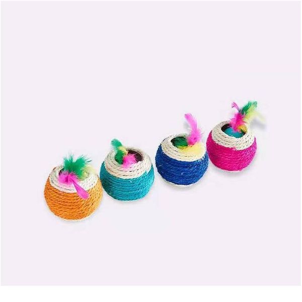 cat toy 2-hole fake feather sisal cat toy cat rope ball catch ball interactive toy colorful feather kit qylgbp
cat toy 2-hole fake feather sisal cat toy cat rope ball catch ball interactive toy colorful feather kit qylgbp