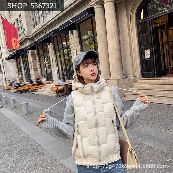 2019 winter trend thickening bread serve sleeveless down cotton-padded clothes vest short fund loose coat woman1, Black;white
2019 winter trend thickening bread serve sleeveless down cotton-padded clothes vest short fund loose coat woman1, Black;white