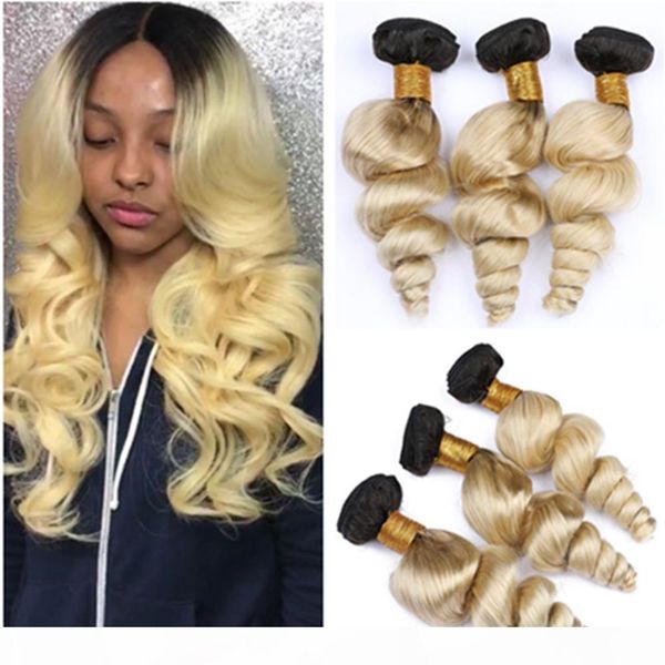 ombre blonde loose wave human hair bundles black roots 3pcs #1b 613 blonde ombre brazilian virgin hair weave extensions double wefted, Black;brown
ombre blonde loose wave human hair bundles black roots 3pcs #1b 613 blonde ombre brazilian virgin hair weave extensions double wefted, Black;brown