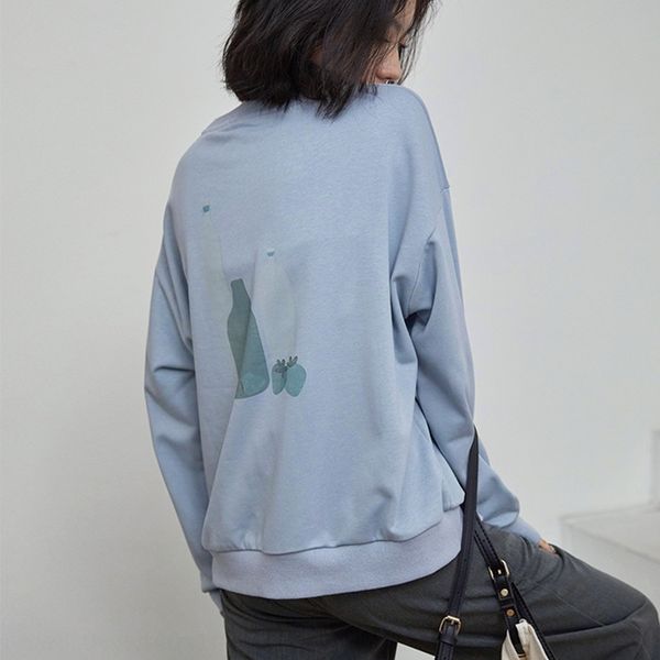 myknp 2020 pullover sweater women's neck new loose lazy round pullover autumn korean printed letter student sweater hohvp, Black
myknp 2020 pullover sweater women's neck new loose lazy round pullover autumn korean printed letter student sweater hohvp, Black