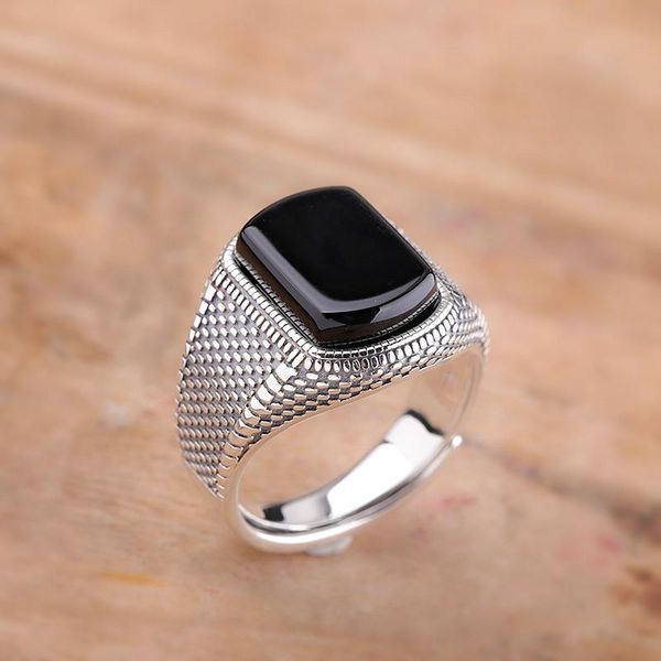 925 silver jewelry sterling silver costume jewelry india black agate ring engagement clothing s925 men's ring jz011578, Golden;silver
925 silver jewelry sterling silver costume jewelry india black agate ring engagement clothing s925 men's ring jz011578, Golden;silver